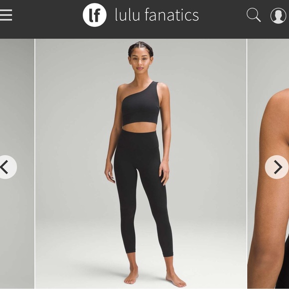 NWT Lululemon Align Asymmetrical Bra *Light Support, C/D Cup - Picture 6 of 11